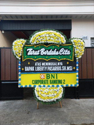 Papan Bunga Duka di Palebon